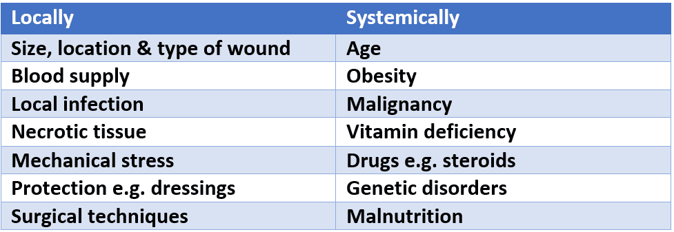 Factors Affecting Regeneration and Repair SimpleMed Factors Affecting Regeneration and Repair SimpleMed