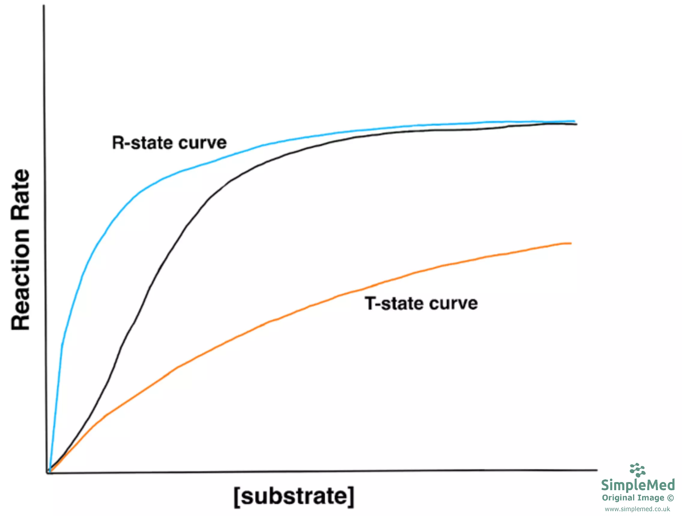 Graph of the R State and T State SimpleMed Graph of the R State and T State SimpleMed