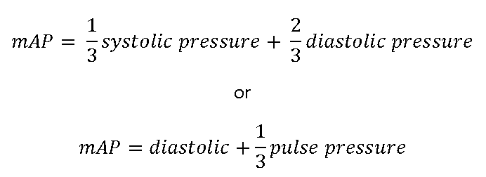 Mean Arterial Pressure Equations SimpleMed Mean Arterial Pressure Equations SimpleMed